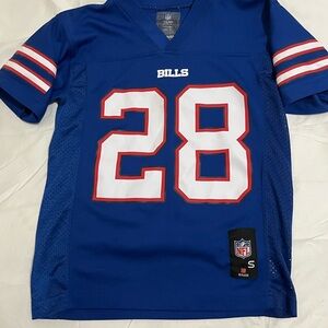 NFL Buffalo Bills Jersey Boys Size 8 #28 Spiller
